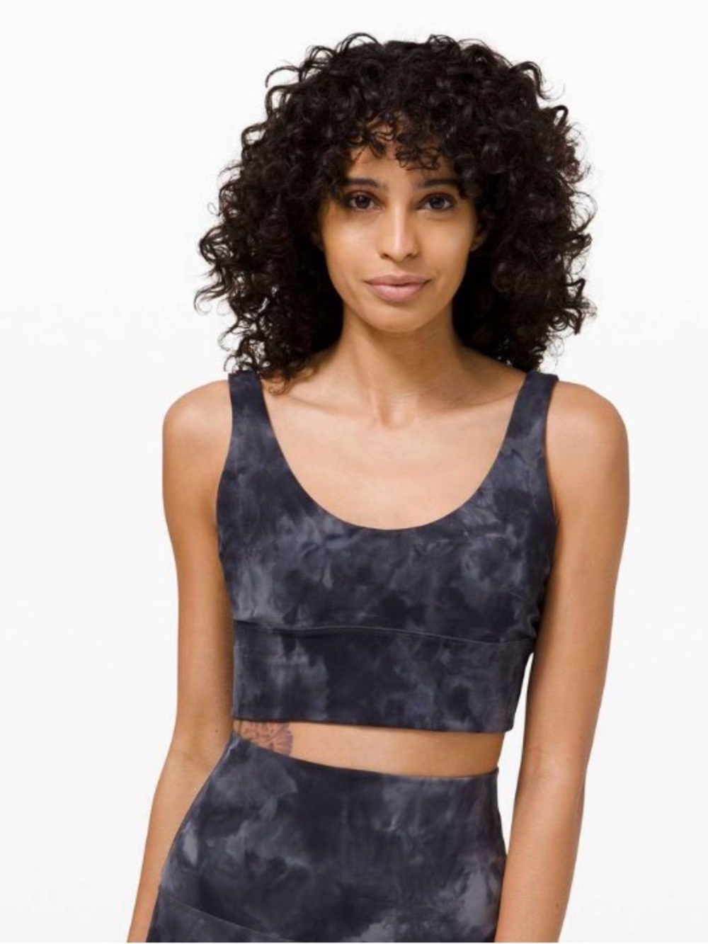 Lululemon Align Reversible Bra *Light Support, A/B Cups Size 8 Diamond Dye Gray